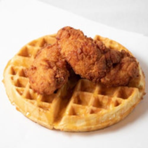 6 Tenders & 3 Waffles.