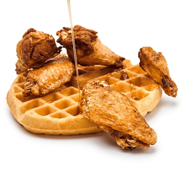 5 Wings & 1 Waffle.