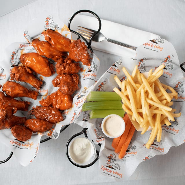 Mixed Wings Big Box (Bone-in/boneless).