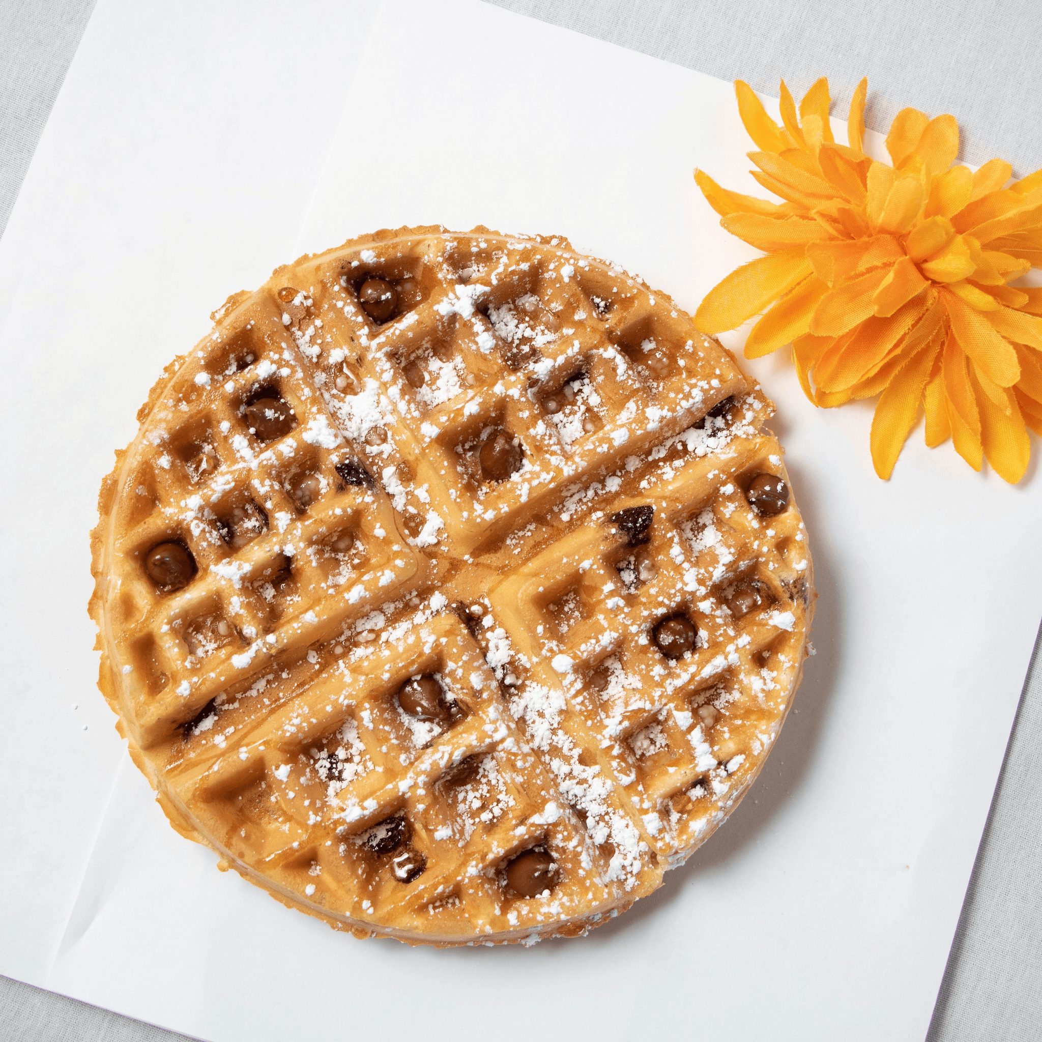 Chocolate Chip Waffle.