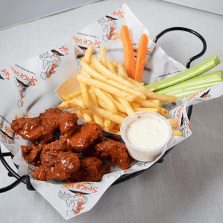 Wings (Boneless) Combo