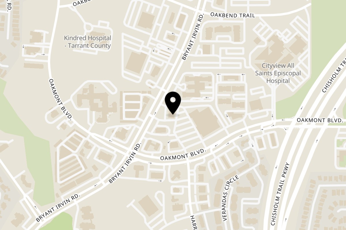 Map showing the location of Spice Wing Fort Worth on 5811 Bryant Irvin Rd in Fort Worth